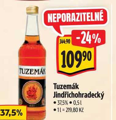   Tuzemák Jindřichohradecký 0,5 l