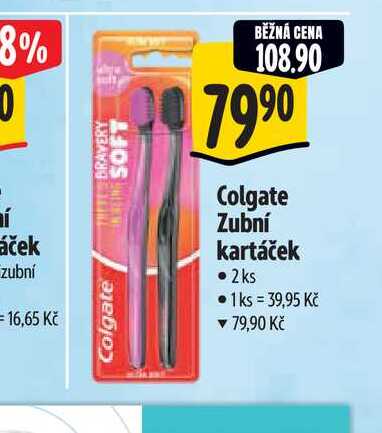 Colgate Zubní kartáček 2 ks