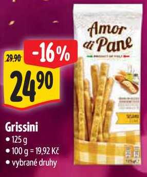 Grissini, 125 g