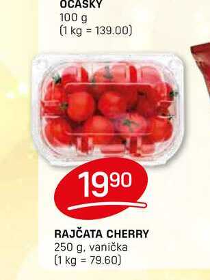 RAJČATA CHERRY 250 g, vanička
