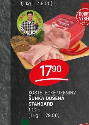 ŠUNKA DUŠENÁ STANDARD 100 g