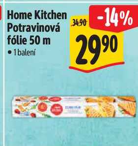 Home Kitchen Potravinová fólie 50 m 