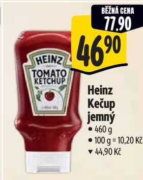 Heinz Kečup jemný, 460 g