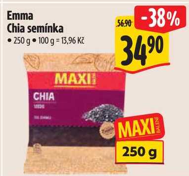 Emma Chia semínka, 250 g