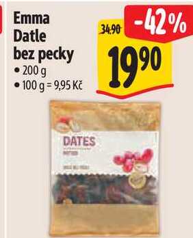 Emma Datle bez pecky, 200 g 