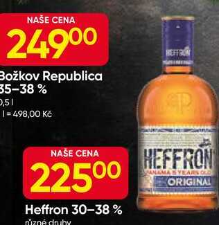 Heffron 30-38% nůzné druhy 0.5L