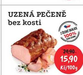 UZENÁ PEČENĚ bez kosti 100g 