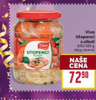 Viva Utopenci s cibulí 670/385 g 