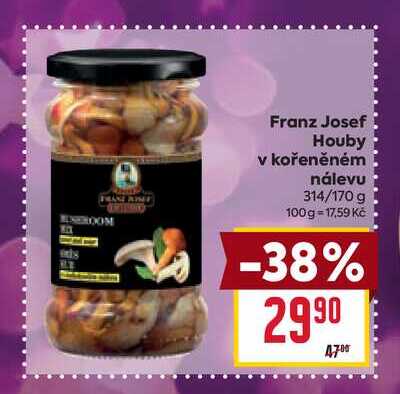 Franz Josef Houby v kořeněném nálevu 314/170 g 