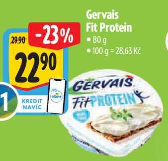 Gervais Fit Protein, 80 g