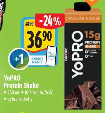 YoPRO Protein Shake, 250 ml