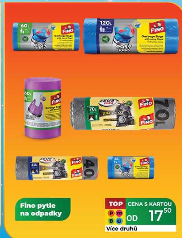 Fino pytle na odpadky