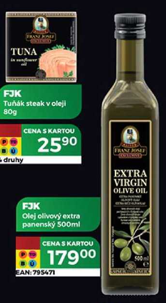 FJK Olej olivový extra panenský 500ml  