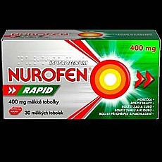 NUROFEN Rapid 400 mg 30 měkkých tobolek