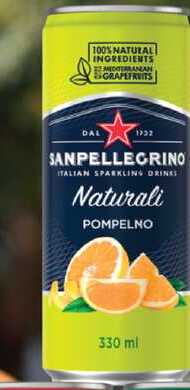SANPELLEGRINO ITALIAN SPARKLING DRINKS POMPELNO 330 ml 