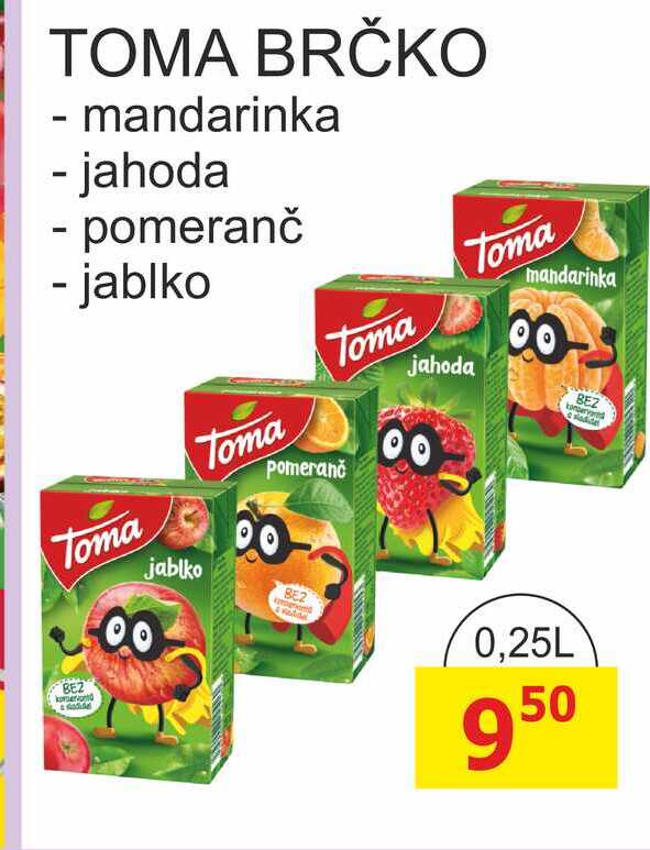 TOMA BRČKO 0,25l