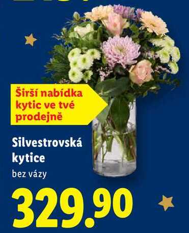 Silvestrovská kytice 