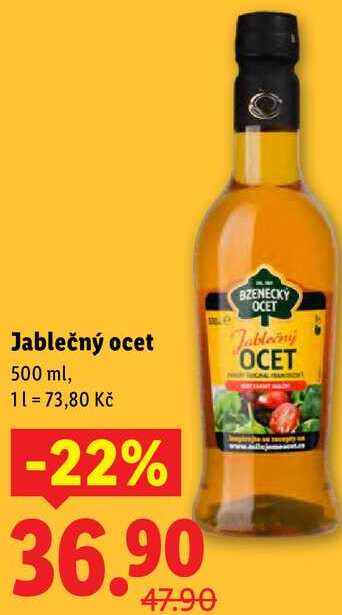 Jablečný ocet, 500 ml