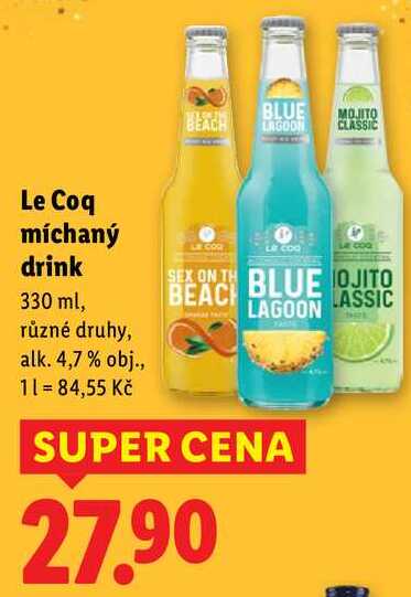 Le Coq míchaný drink, 330 ml