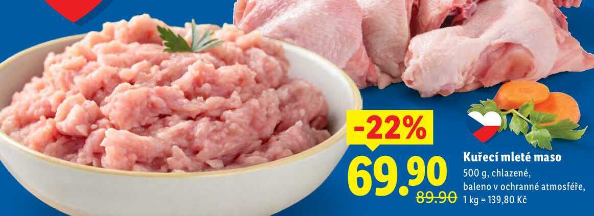 Kuřecí mleté maso, 500 g