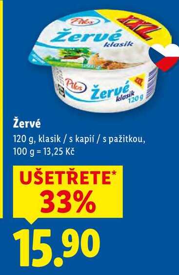 Žervé, 120 g 