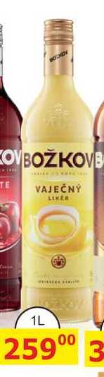 Božkov Vaječný likér 1l