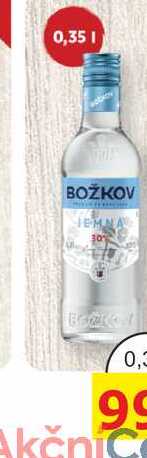BOŽKOV Vodka jemná 0,35l