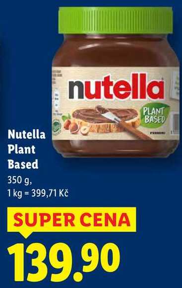 Nutella Plant Based, 350 g