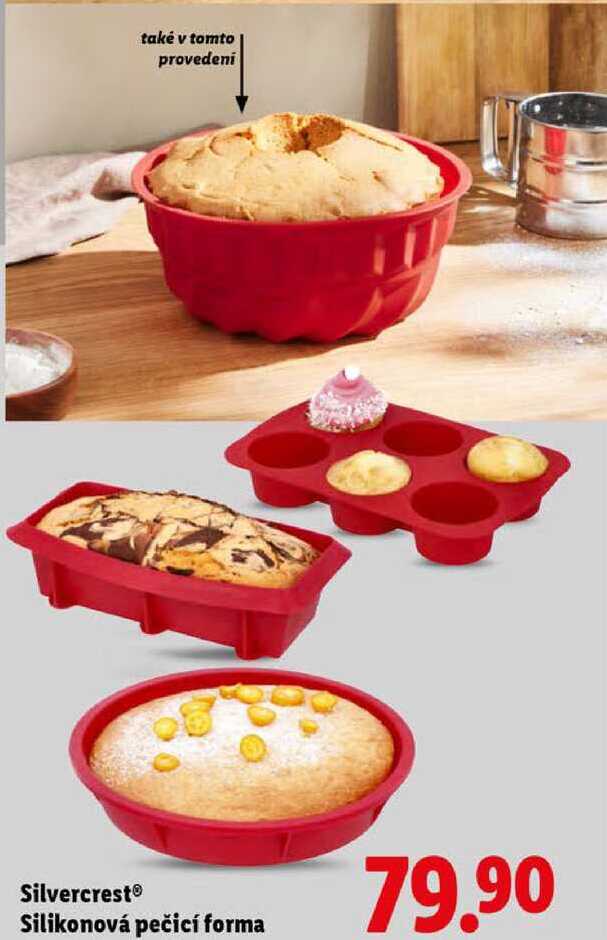 Silvercrest Silikonová pečicí forma 