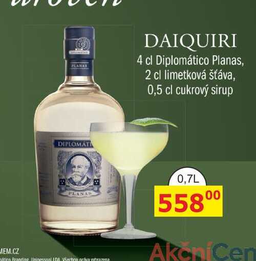Diplomático Planas, 0,7L