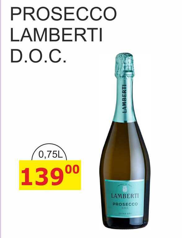 PROSECCO LAMBERTI D.O.C. 0,75L