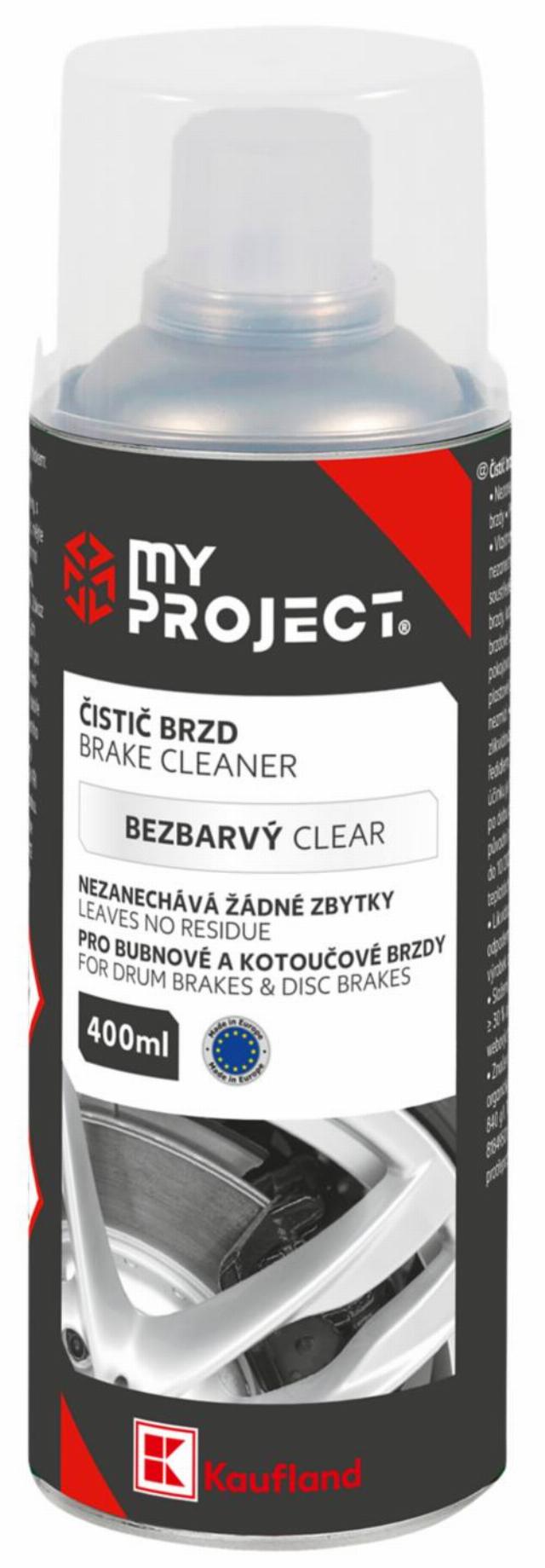 MY PROJECT Čistič brzd objem: 400 ml