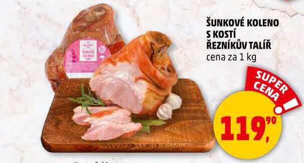 ŠUNKOVÉ KOLENO S KOSTÍ ŘEZNÍKŮV TALÍŘ, 1 kg
