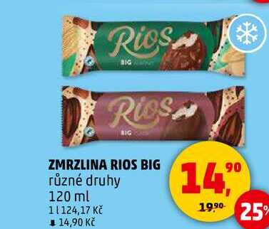 ZMRZLINA RIOS BIG, 120 ml 