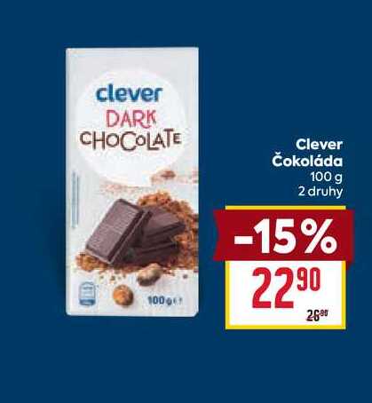 Clever Čokoláda 100 g