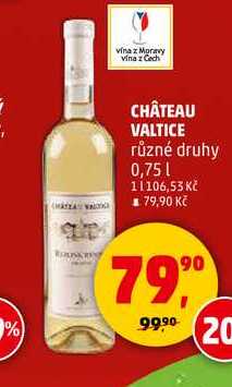 CHÂTEAU VALTICE, 0,75 l
