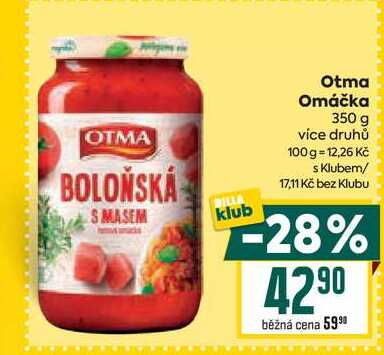Otma Omáčka 350 g