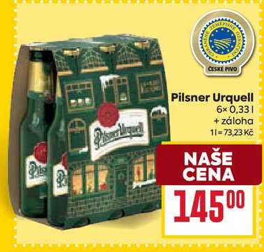 Pilsner Urquell 6x 0,33l