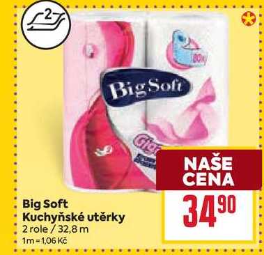 Big Soft Kuchyňské utěrky 2 role