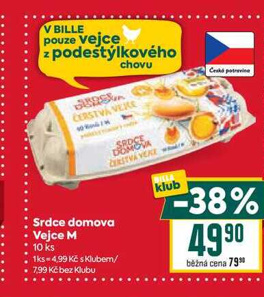 Srdce domova Vejce M 10 ks