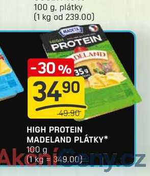 HIGH PROTEIN MADELAND PLÁTKY 100 g