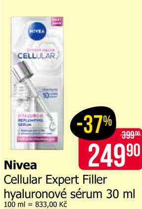 Nivea Cellular Expert Filler hyaluronové sérum 30 ml