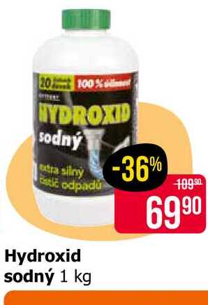 Hydroxid sodný 1 kg