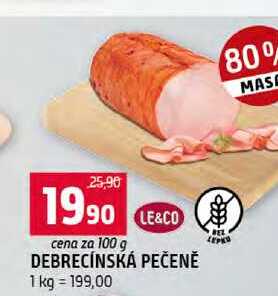 DEBRECÍNSKÁ PEČENĚ 100g