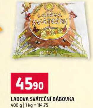 LADOVA SVÁTEČNÍ BÁBOVKA 400 g 