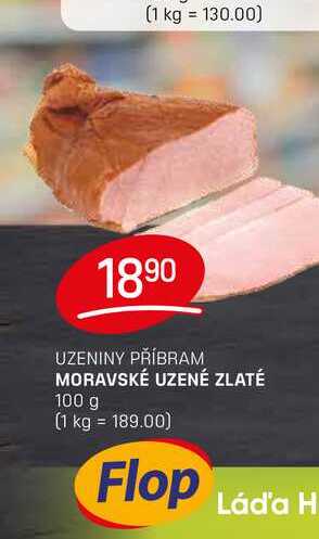 MORAVSKÉ UZENÉ ZLATÉ 100 g