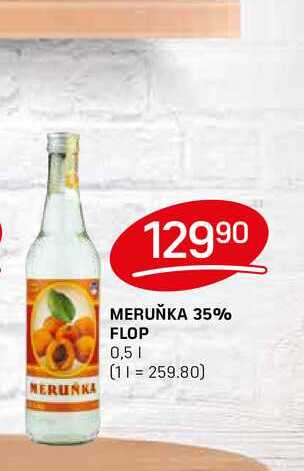 MERUŇKA 35% FLOP 0,5l