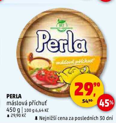 PERLA máslová příchuť, 450 g