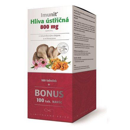 Imunit hlíva ústřičná 800mg rakytníkový olej echinacea 100+100 tobolek
