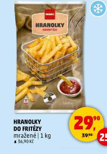 HRANOLKY DO FRITÉZY, 1 kg